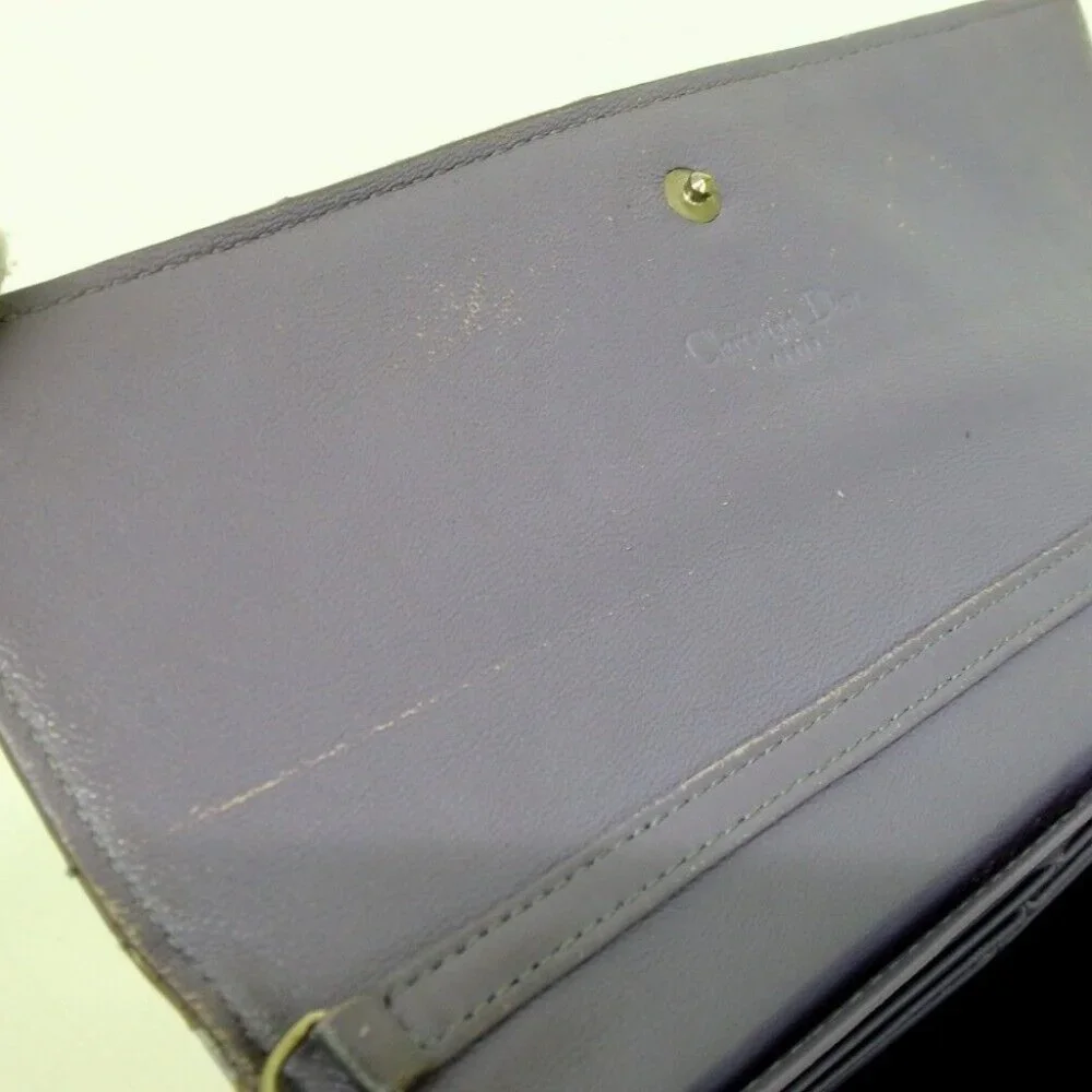 Authentic Christian Dior 02.LU.1019 Cannage Stitch Lady Dior Chain purse